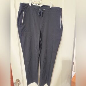 Chico’s Weekends Black Drawstring Pants